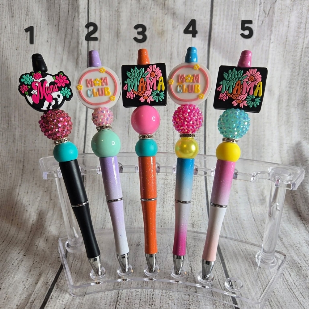 Mama Beaded Pens[Read Description]